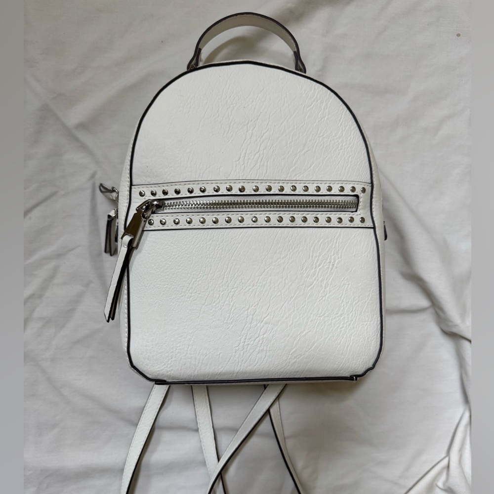 White Backpack - Picture 3 of 10